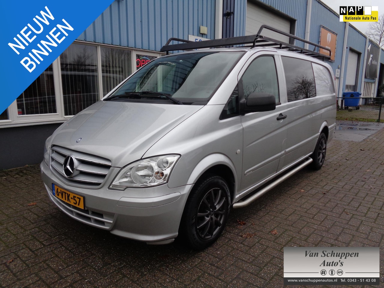 Mercedes-Benz Vito - 113 CDI 320 Functional Lang DC Luxe Automaat Airco - AutoWereld.nl