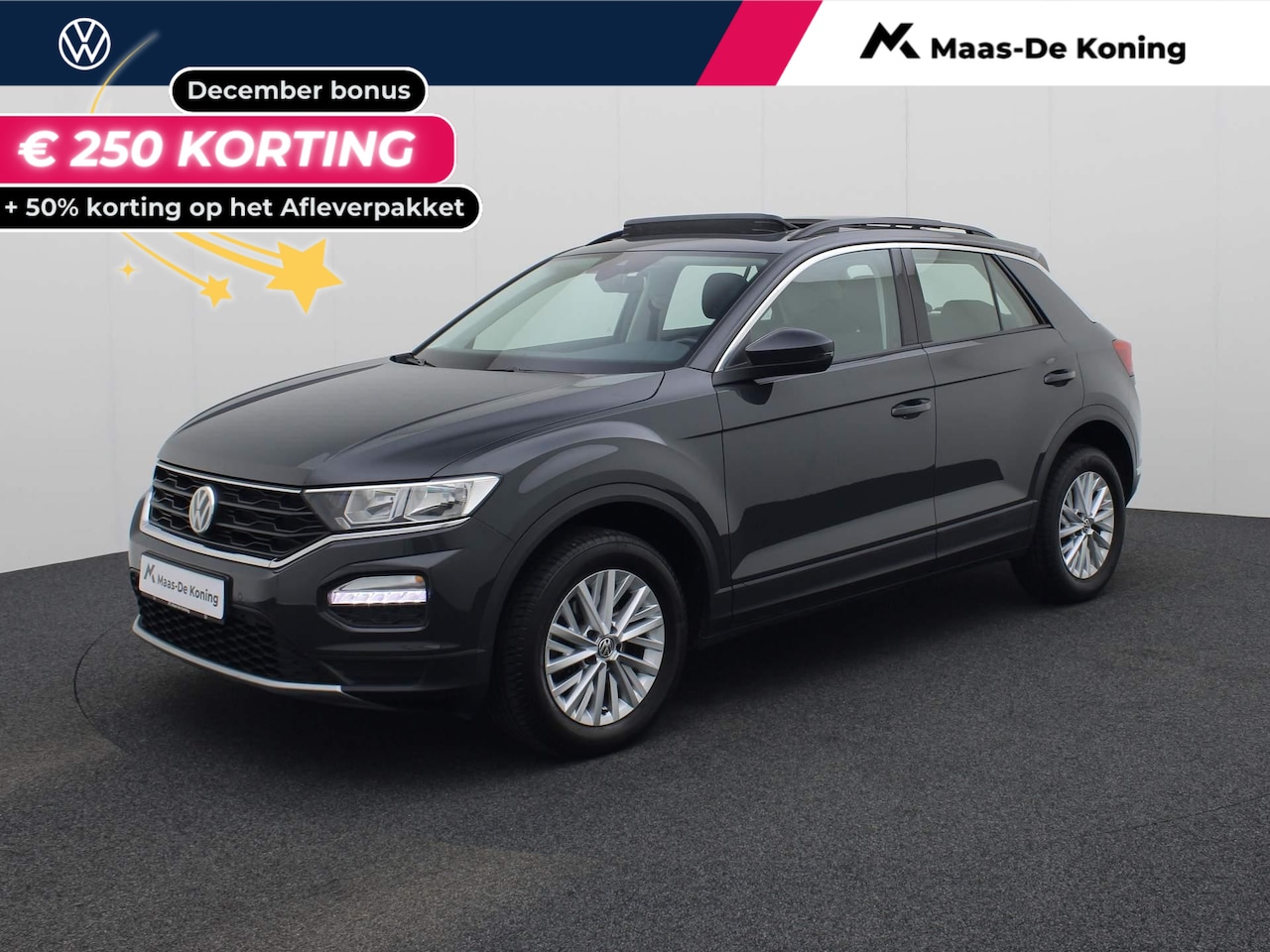 Volkswagen T-Roc - 1.5TSI/150PK Style · Panoramadak · Trekhaak · Parkeersensoren - AutoWereld.nl