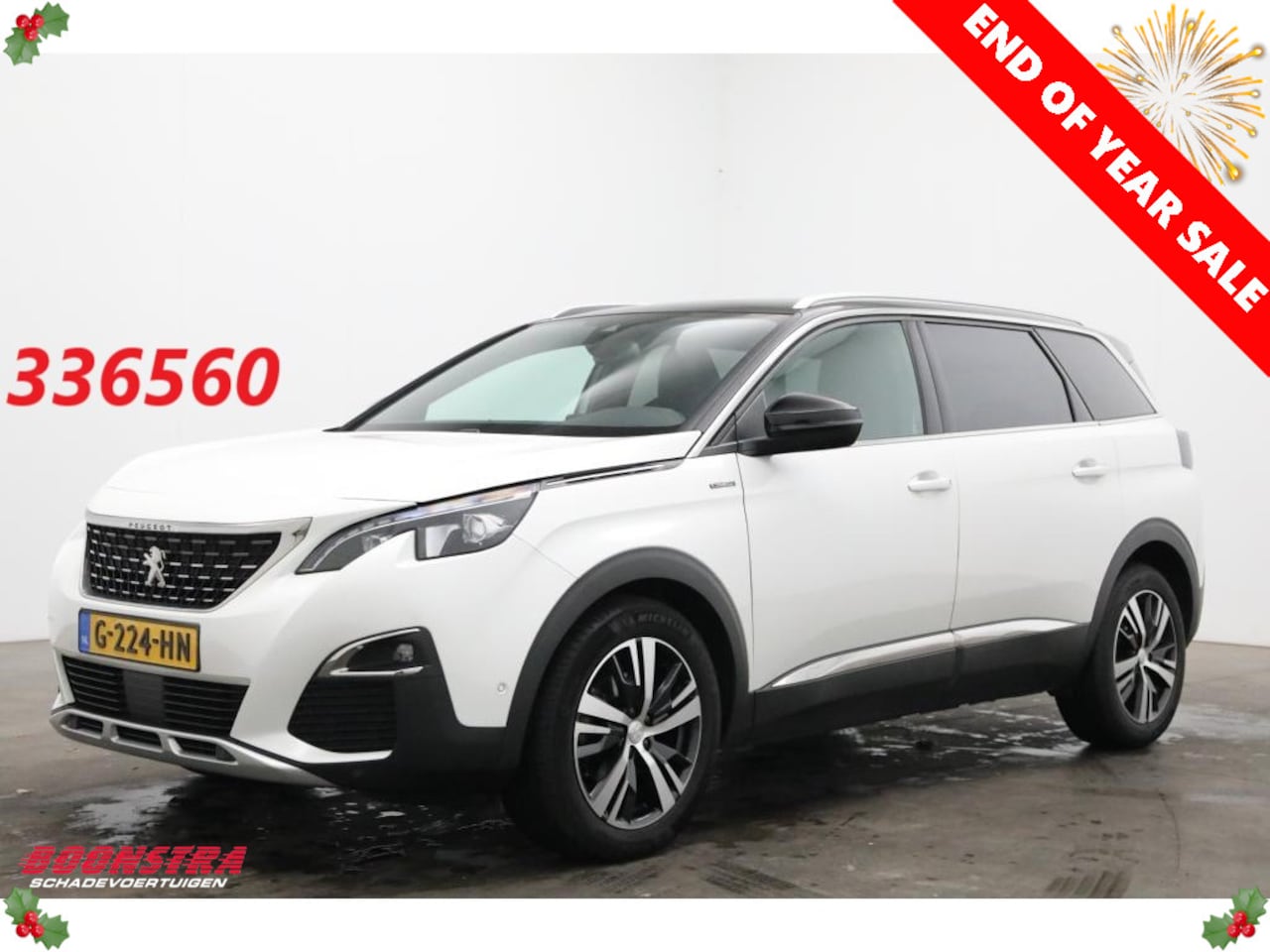 Peugeot 5008 - 1.6 PureTech 180 PK Aut. GT-Line 7-Pers. LED Navi Clima Cruise Camera - AutoWereld.nl