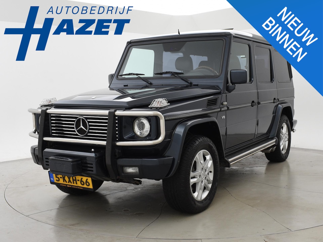 Mercedes-Benz G-klasse - 500 V8 + FRONTLIER / SCHUIFDAK / XENON / AMG UITLATEN / STOELVERWARMING - AutoWereld.nl