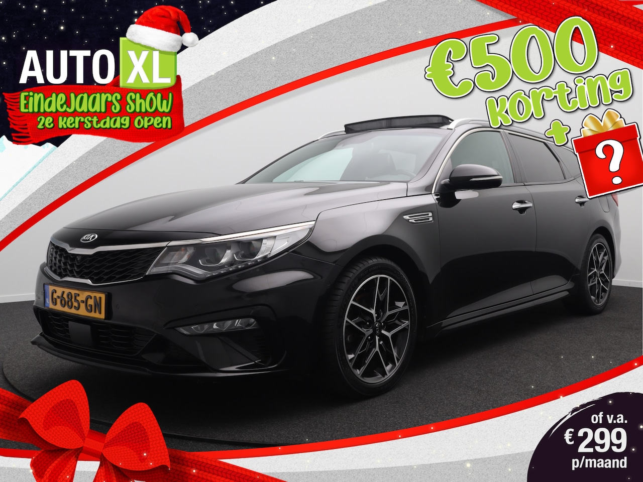 Kia Optima Sportswagon - 1.6 T-GDI GT-Line Trekhaak Pano-dak Harman Kardon Memory - AutoWereld.nl