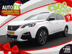 Peugeot 5008 - 1.2 GT-Line Pano-dak Camera Leder Trekhaak Dodehoek LMV 19'