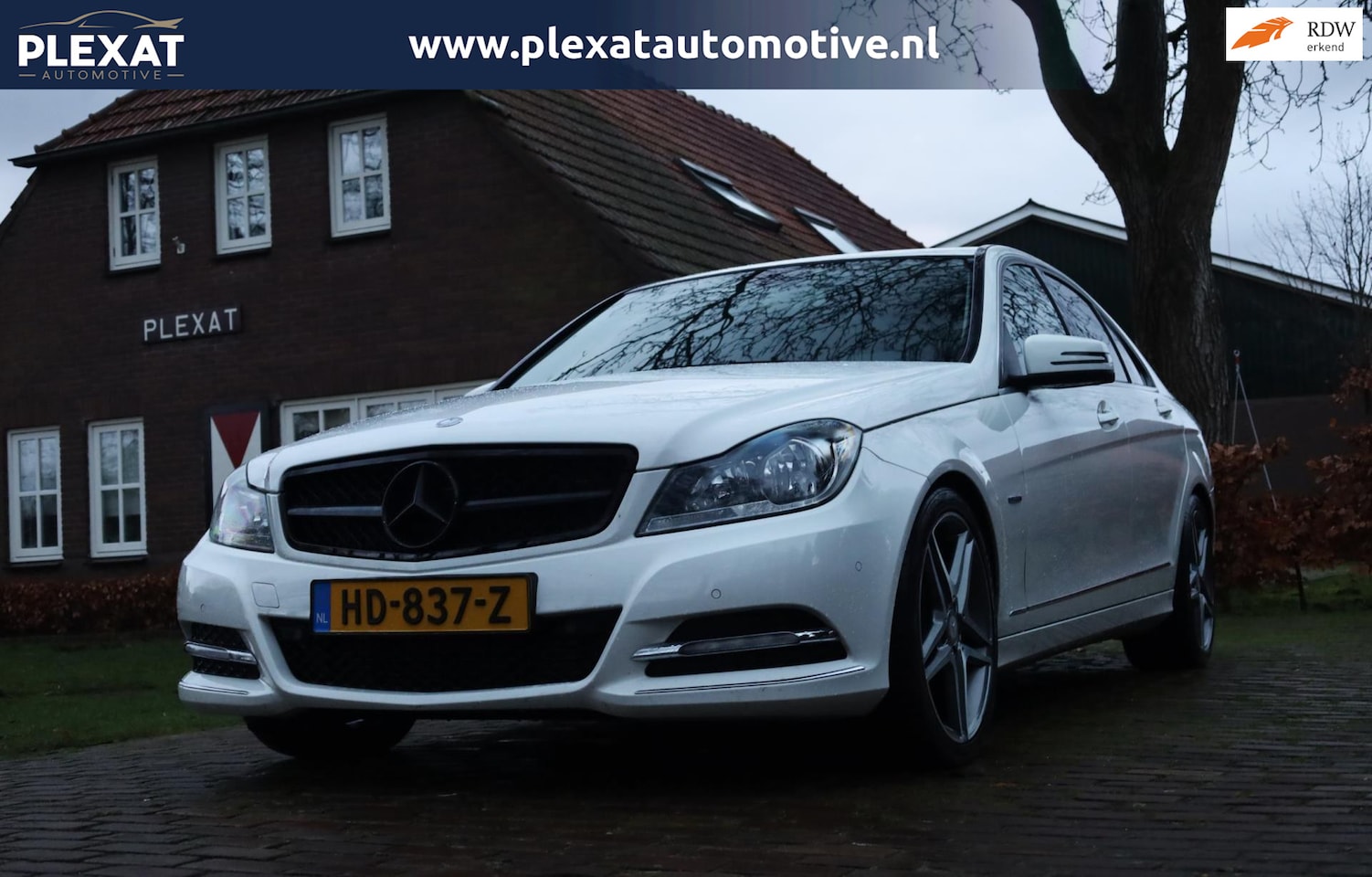 Mercedes-Benz C-klasse - 180 Avantgarde AMG Aut. | Slechts 109.000KM | Stoelverwarming | Automaat | Lichtmetaal | P - AutoWereld.nl