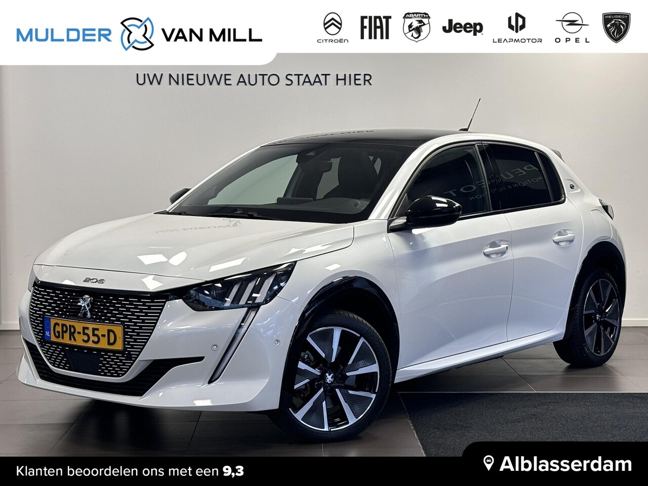 Peugeot e-208 - 5-deurs GT EV 3-FASEN 50kWh 136pk AUTOMAAT | PANODAK | NAVI | STOELVERW. | CAMERA | DODEHO - AutoWereld.nl