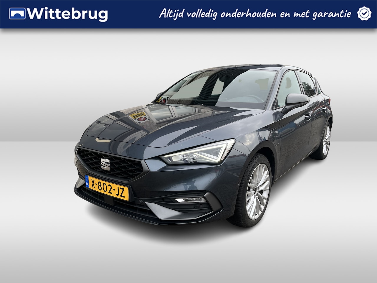 Seat Leon - 1.4 TSI eHybrid PHEV FR / AUTOMAAT/ MATRIX/ CRUISE/ NAVI/ PARK. SENSOREN + CAMERA/ FULL LI - AutoWereld.nl