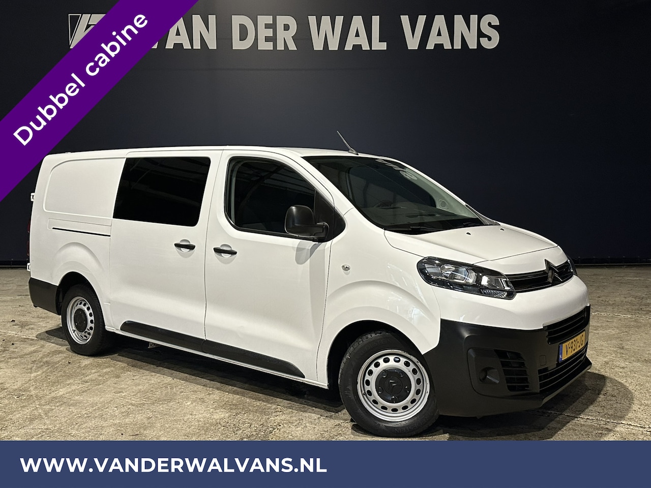 Citroën Jumpy - 2.0 BlueHDI 123pk L3H1 Dubbele Cabine Euro6 Airco | 6-Zits | Cruisecontrol Parkeersensoren - AutoWereld.nl