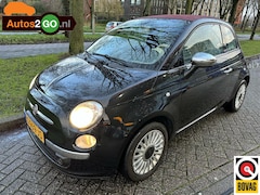 Fiat 500 - 0.9 TwinAir Lounge I Cabrio I Airco I parkeersensoren I rijklaar I