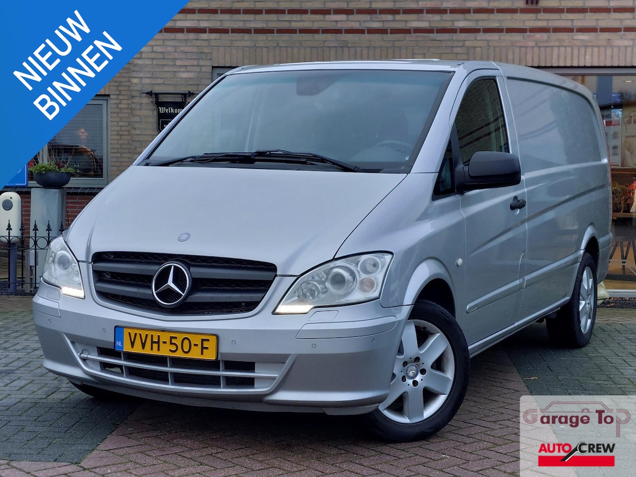 Mercedes-Benz Vito - 122 CDI 320 Lang | V6 | Nette auto | Luxe uitvoering - AutoWereld.nl