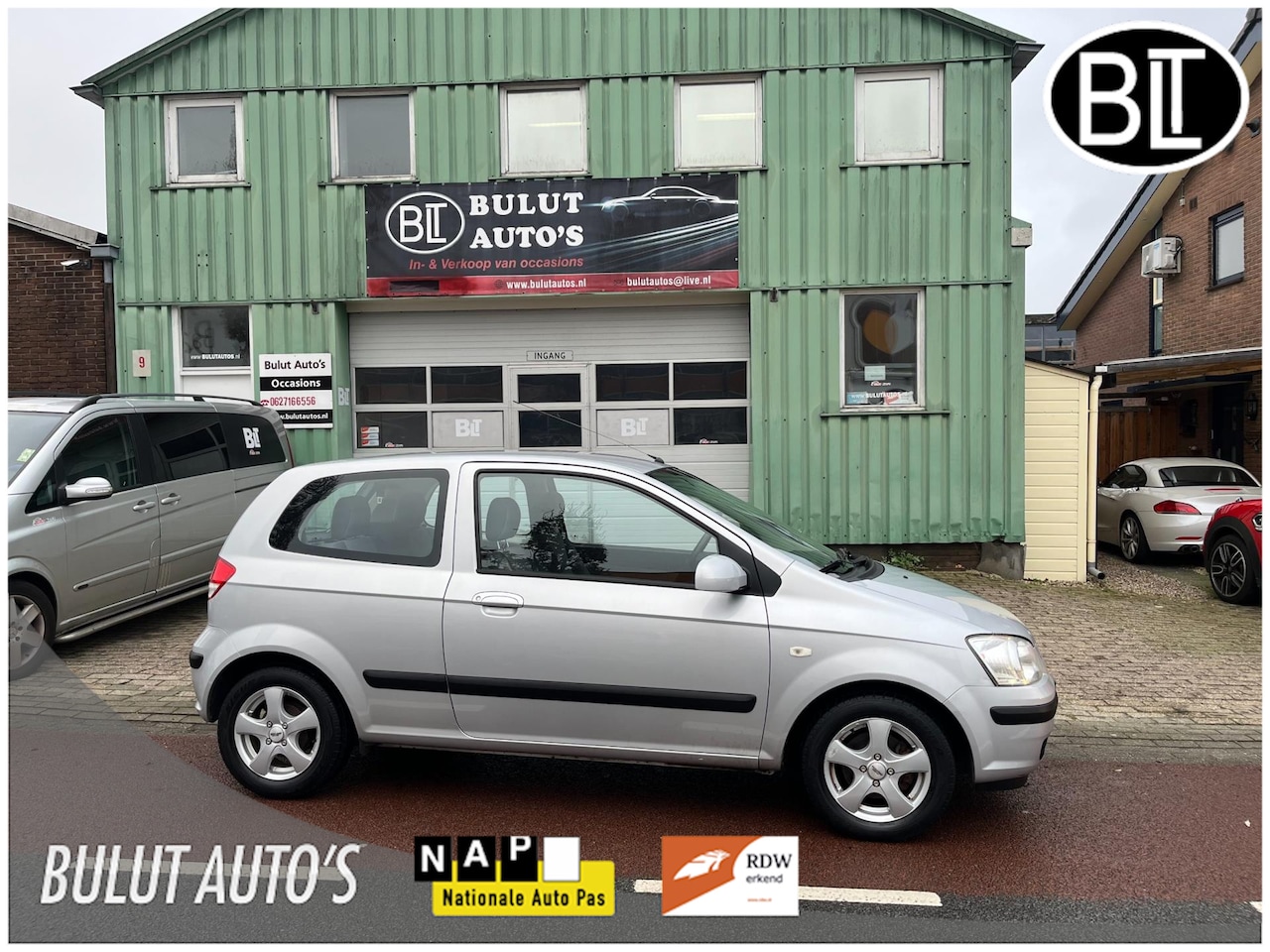 Hyundai Getz - 1.1i Active AIRCO* NETTE AUTO* ZEER LAGE KM ! - AutoWereld.nl