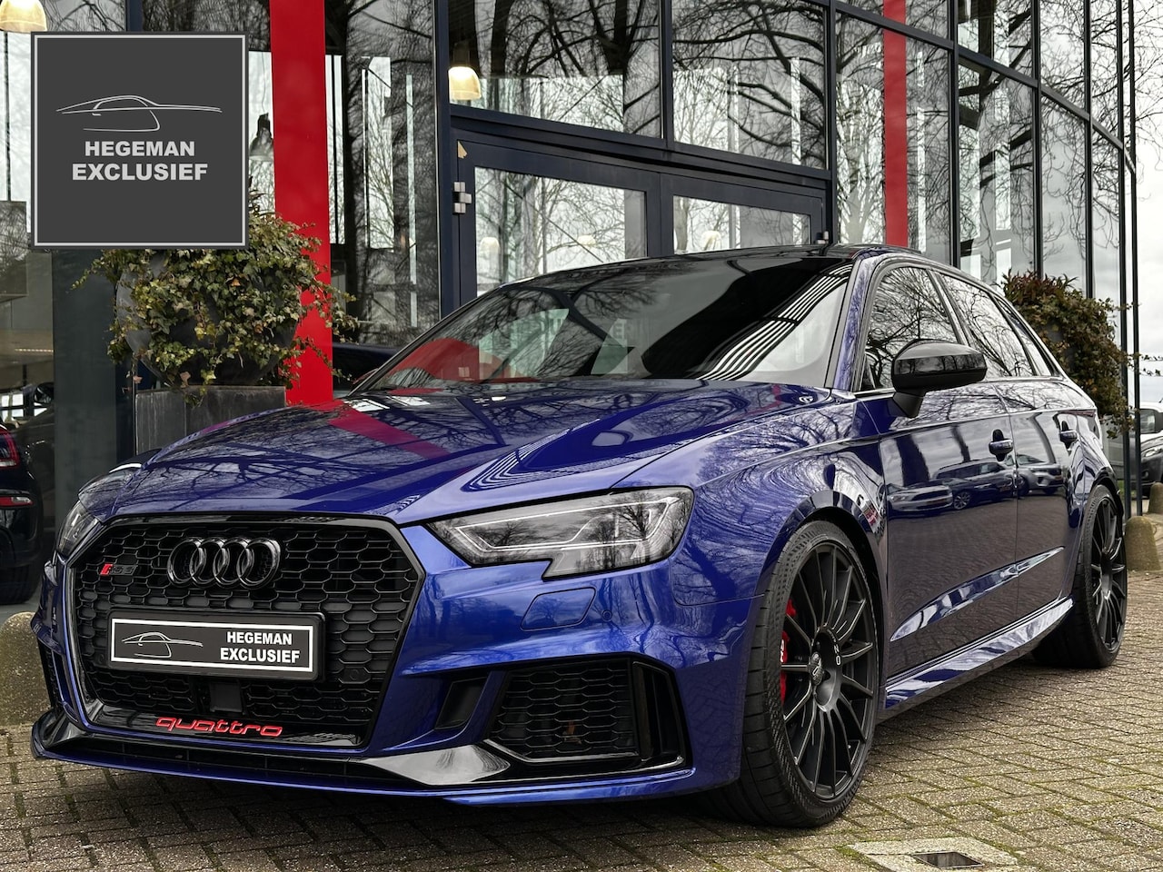 Audi RS3 - Sportback 2.5 TFSI quattro DAZA | SAN MARINO BLAUW | KW V3 | B&O | Schuif-kanteldak | RS D - AutoWereld.nl