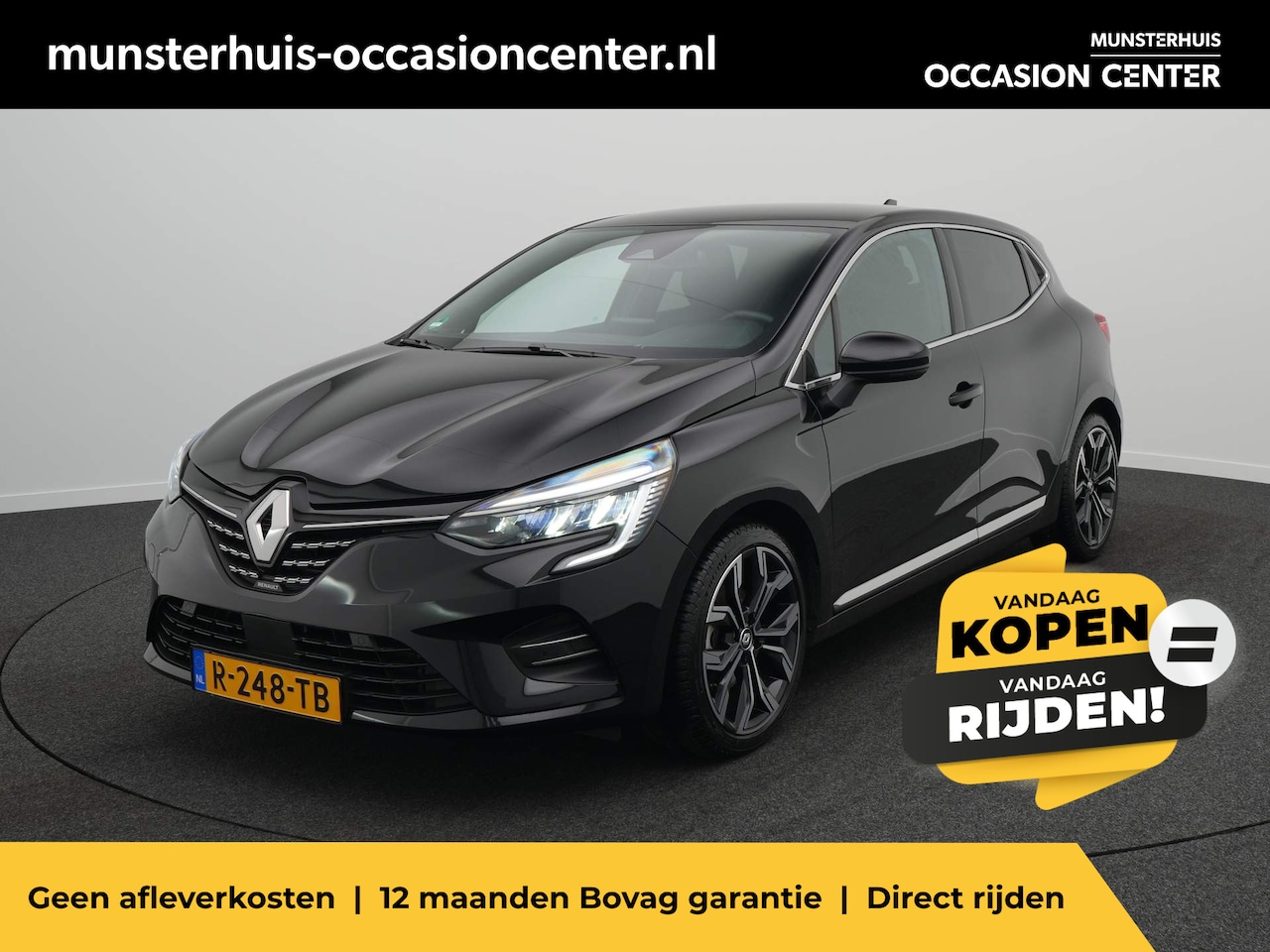 Renault Clio - 1.6 E-Tech Hybrid 145 Techno - Allseason banden - Automaat - Achteruitrijcamera - AutoWereld.nl