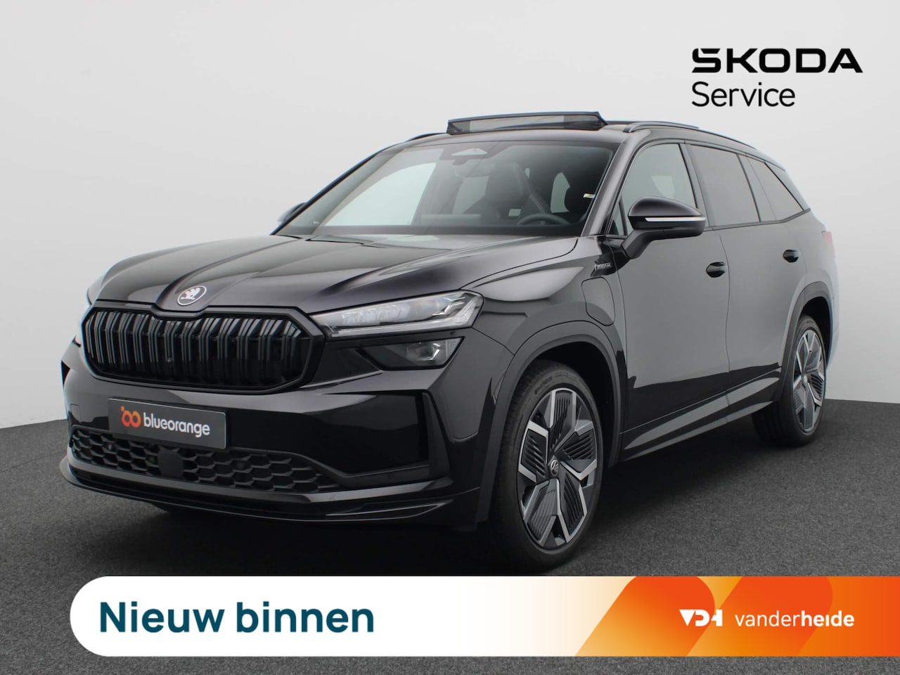 Skoda Kodiaq - 1.5 TSI PHEV Sportline Business 204PK DSG Trekhaak, matrix led, panoramadak, Canton Audio, - AutoWereld.nl