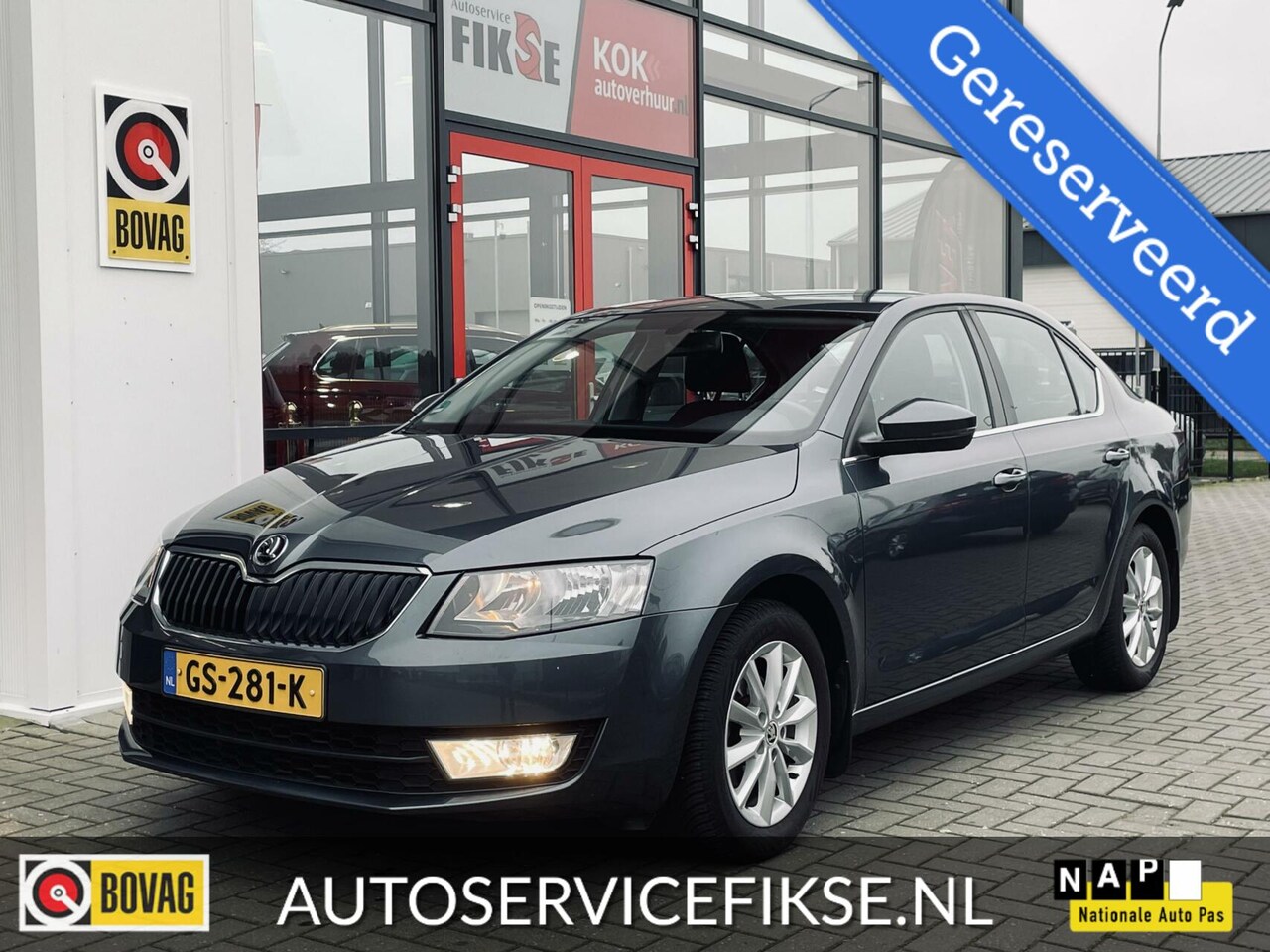 Skoda Octavia - 1.2 TSI GT AMB. BUSINESS|CRUISE|PDC|TREKHAAK - AutoWereld.nl