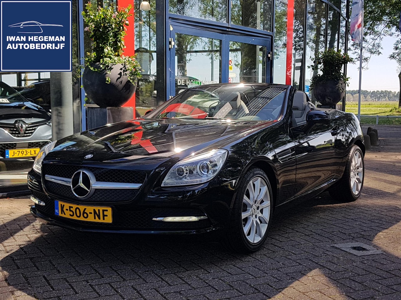 Mercedes-Benz SLK-klasse - 200 AUTOMAAT | Panodak | Airco | Leer | Navi | PDC | LM Velgen - AutoWereld.nl