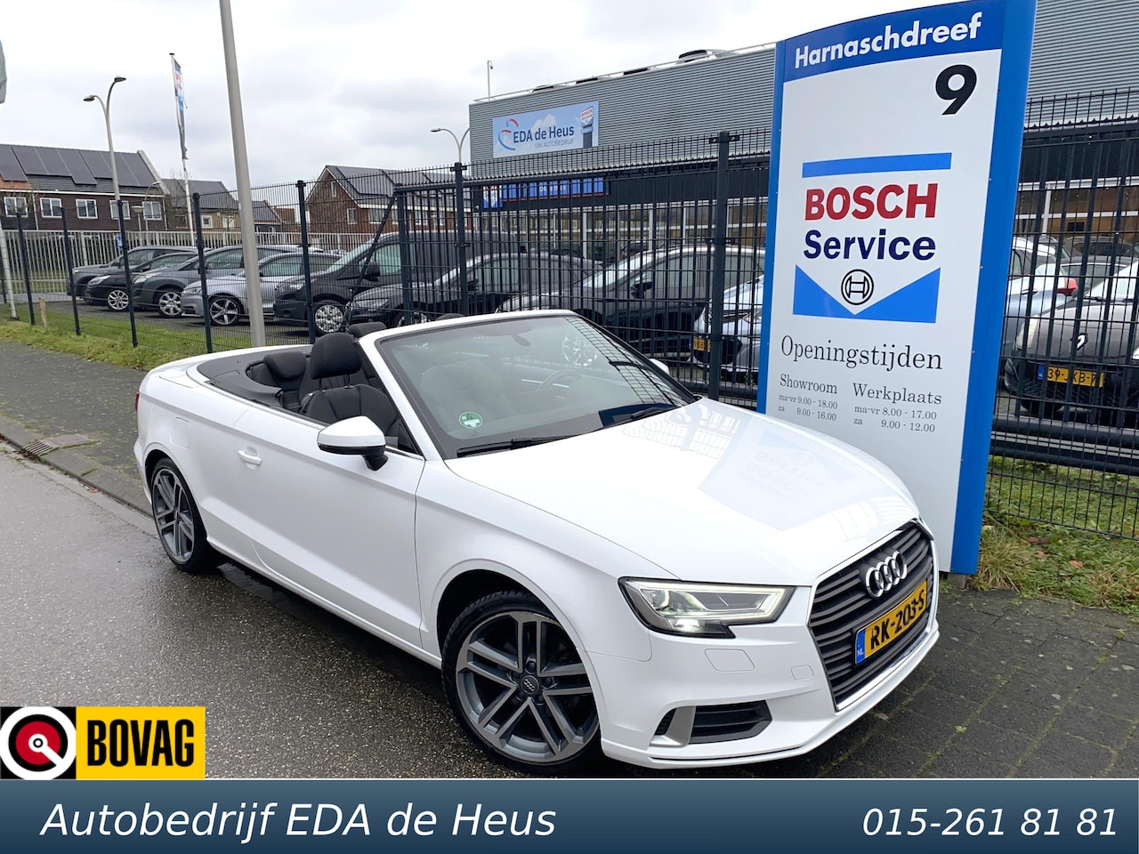 Audi A3 Cabriolet - 1.4 TFSi S-Tronic Sport Edition Cabrio NL-auto van 1e eig. met o.a. LED, navi, automaat, l - AutoWereld.nl