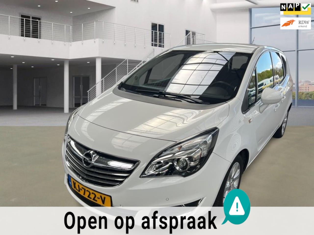 Opel Meriva - 1.4 Turbo Blitz//Full Option/| Nieuwe APK |EX BPM/ NL. PRIJS 8100 - AutoWereld.nl