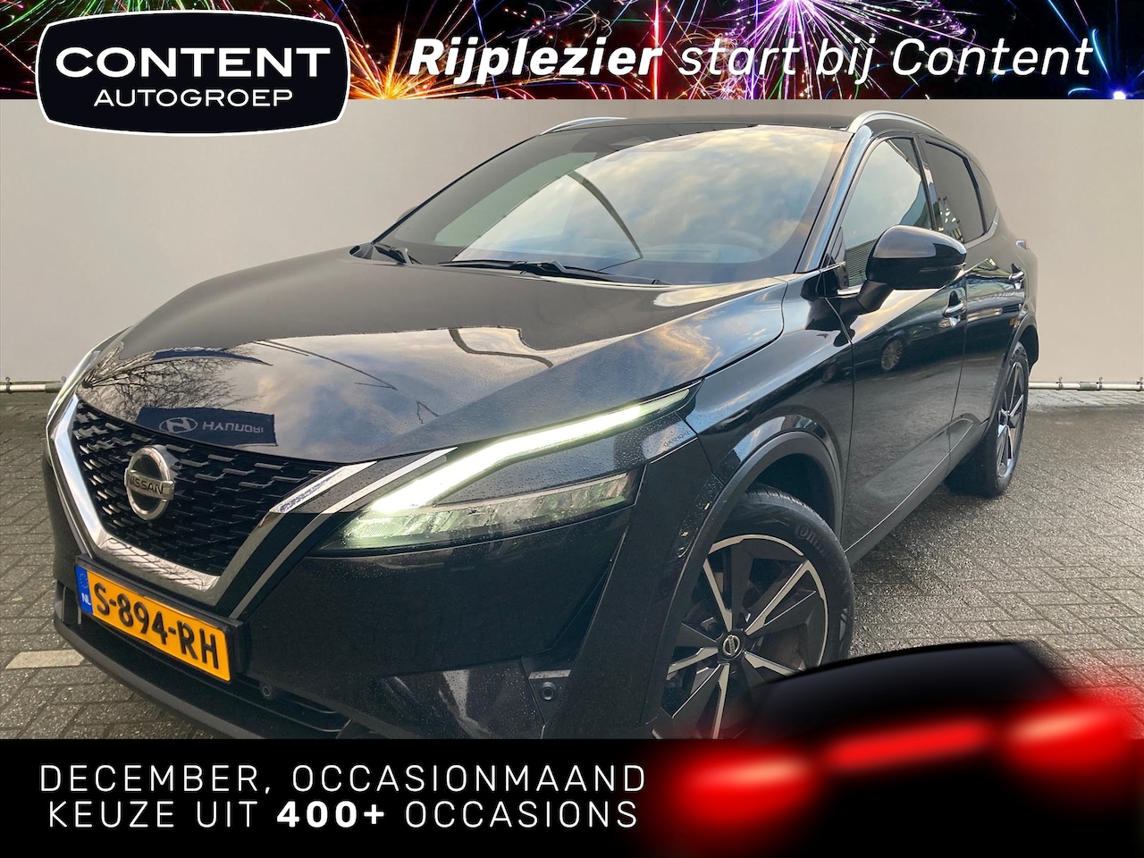 Nissan Qashqai - 1.3 140pk Tekna I Design Pack I Cold Pack - AutoWereld.nl