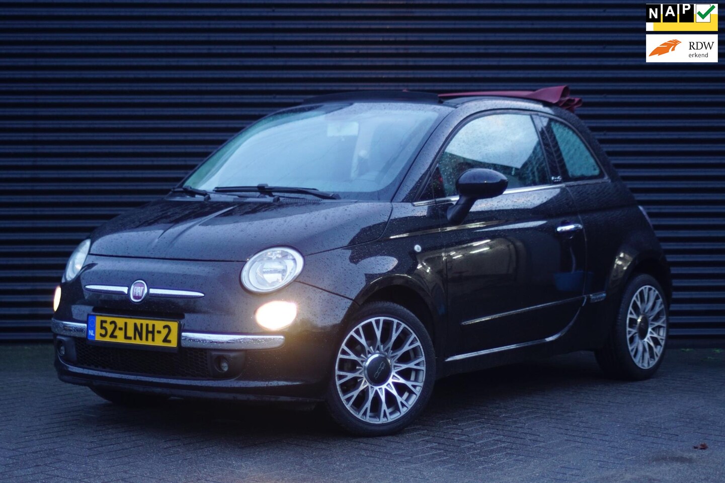 Fiat 500 C - 1.2 Lounge | Interscope audio | Clima | PDC | - AutoWereld.nl