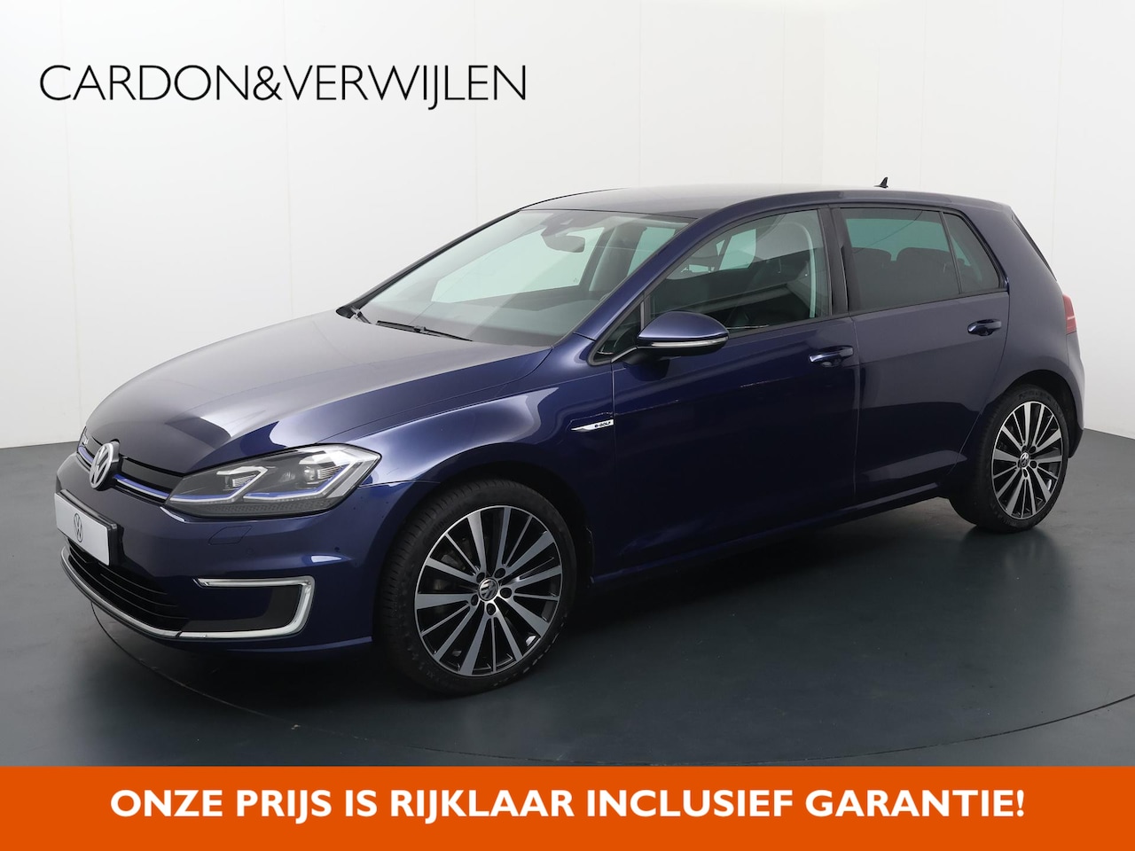 Volkswagen e-Golf - e-Golf | 136 PK | Automaat | Navigatie | Cruisecontrol | Stoelverwarming | - AutoWereld.nl