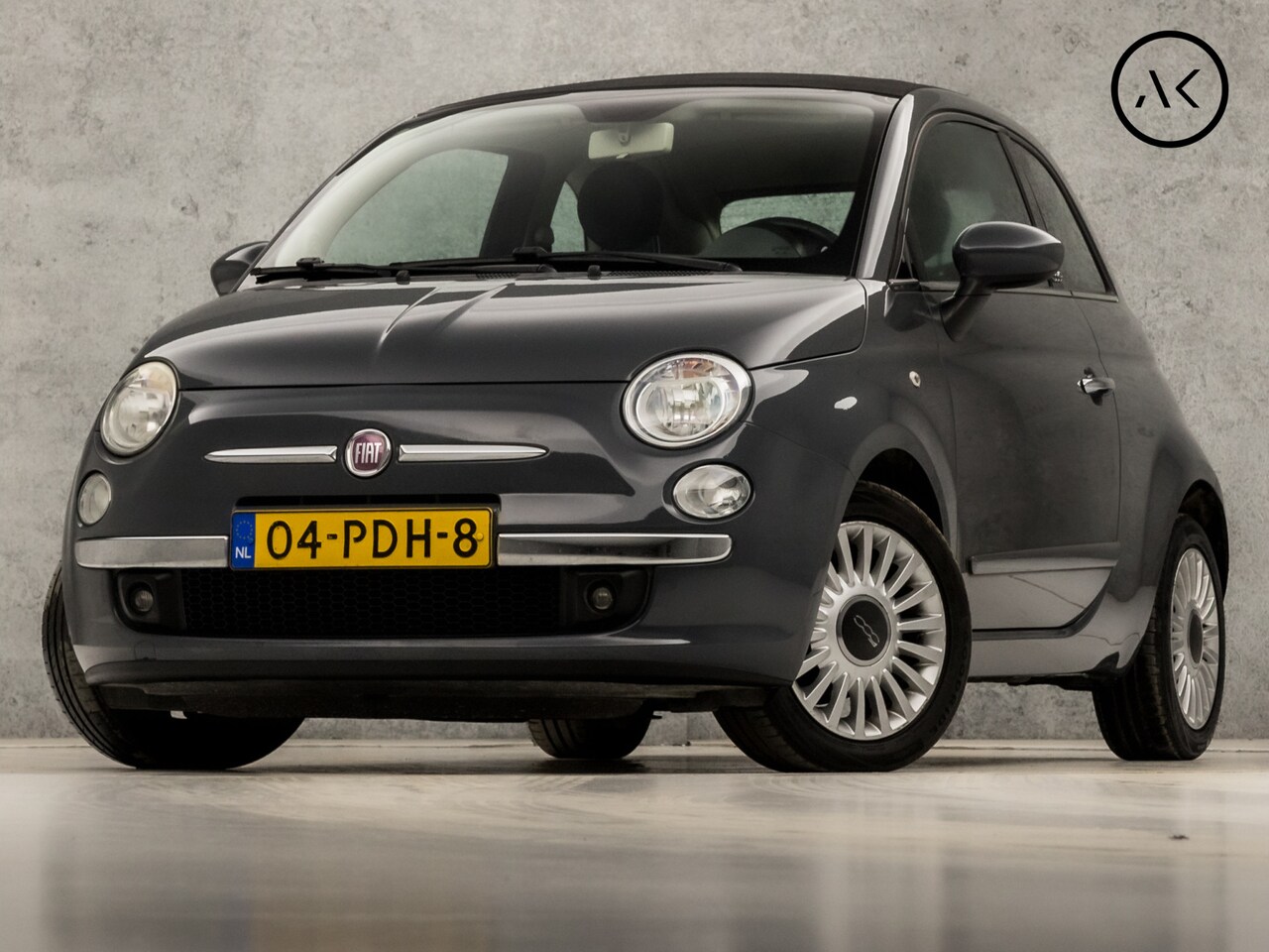 Fiat 500 C - Cabrio 0.9 TwinAir Lounge (AIRCO, LM VELGEN, LEDER, SPORTSTOELEN, ELEK RAMEN, NIEUWE APK, - AutoWereld.nl