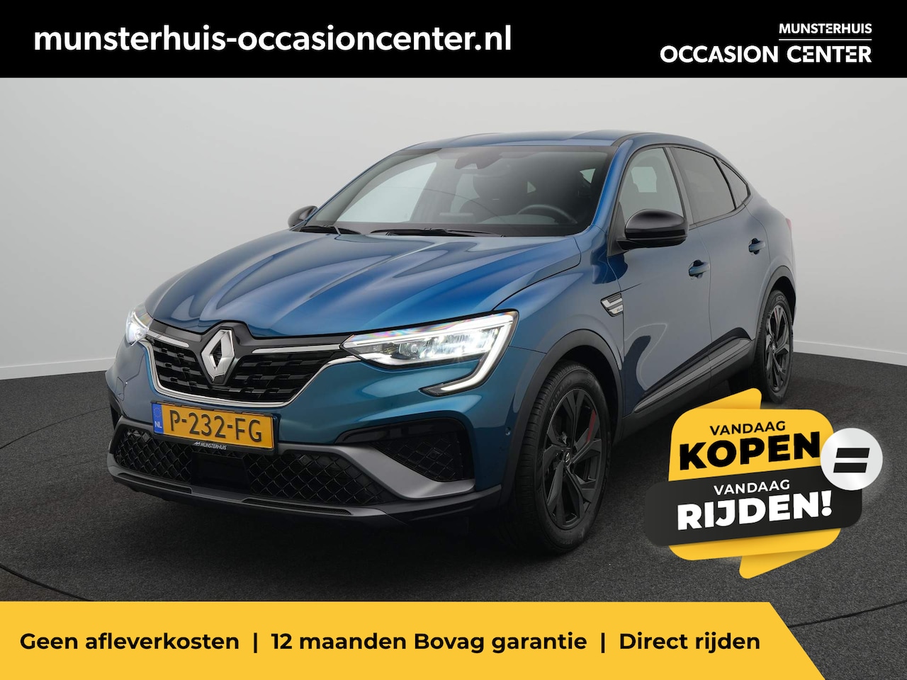 Renault Arkana - 1.6 E-Tech Hybrid 145 R.S. Line - Eerste Eigenaar - Automaat - Achteruitrijcamera - Stoel/ - AutoWereld.nl