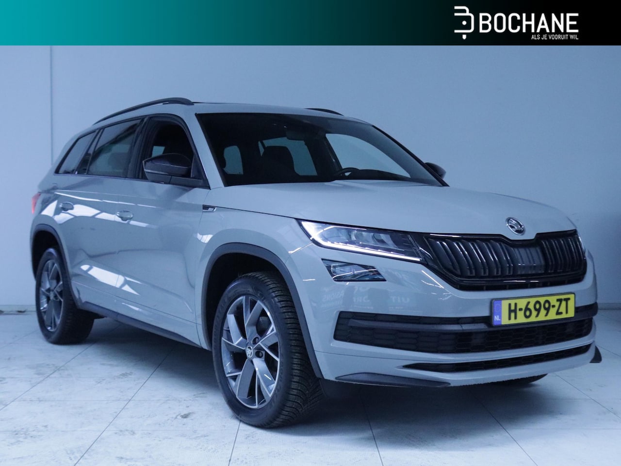 Skoda Kodiaq - 1.5 TSI Sportline Business Schuifdak/Trekhaak/Stoelverwarming - AutoWereld.nl