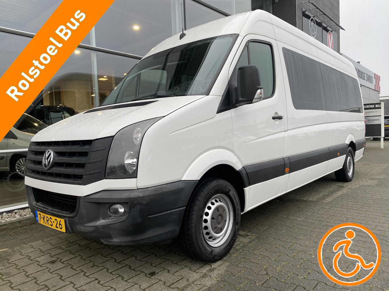 Volkswagen Crafter - Rolstoelbus / Personenbus 35 2.0 TDI L3H2 BM (Extra lange rolstoelbus met 6 rolstoelplaats - AutoWereld.nl