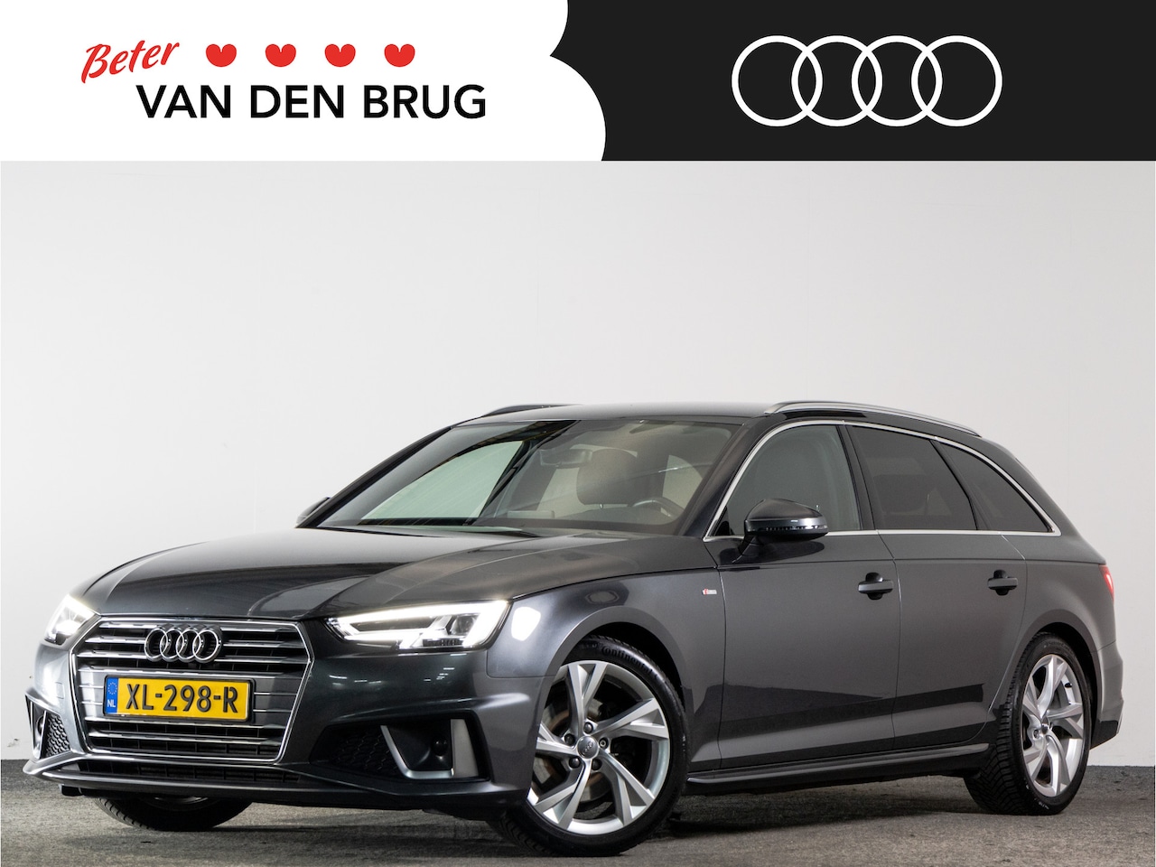 Audi A4 Avant - S-Line 40 TFSI 190 PK | LED | Navigatie | 19 Inch Velgen  | - AutoWereld.nl