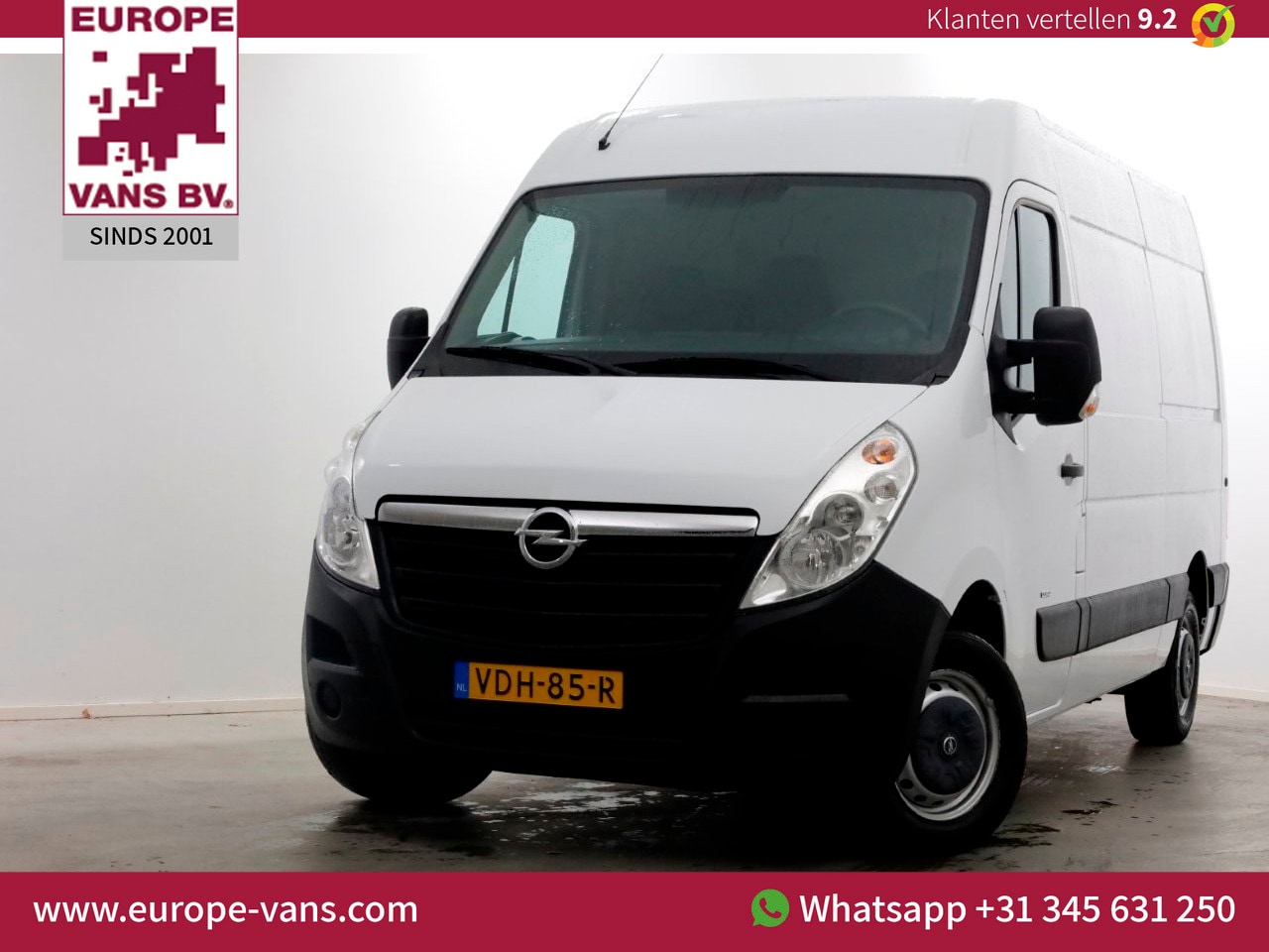 Opel Movano - 2.3 CDTI 170pk E6 L2H2 Automaat Airco 11-2019 - AutoWereld.nl