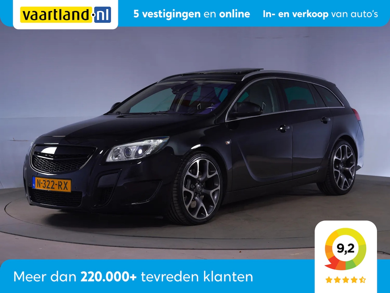 Opel Insignia - 2.8 T OPC 4x4 [ Panoradak Xenon Recaro Schaalstoelen ] - AutoWereld.nl