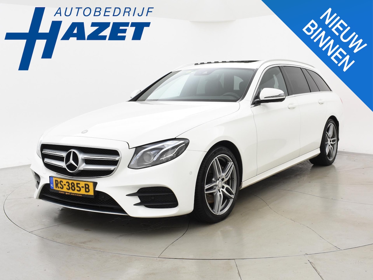 Mercedes-Benz E-klasse Estate - 220d AMG SPORT + BURMESTER | SCHUIFDAK | WEGKL. TREKHAAK | SFEERVERLICHTING - AutoWereld.nl