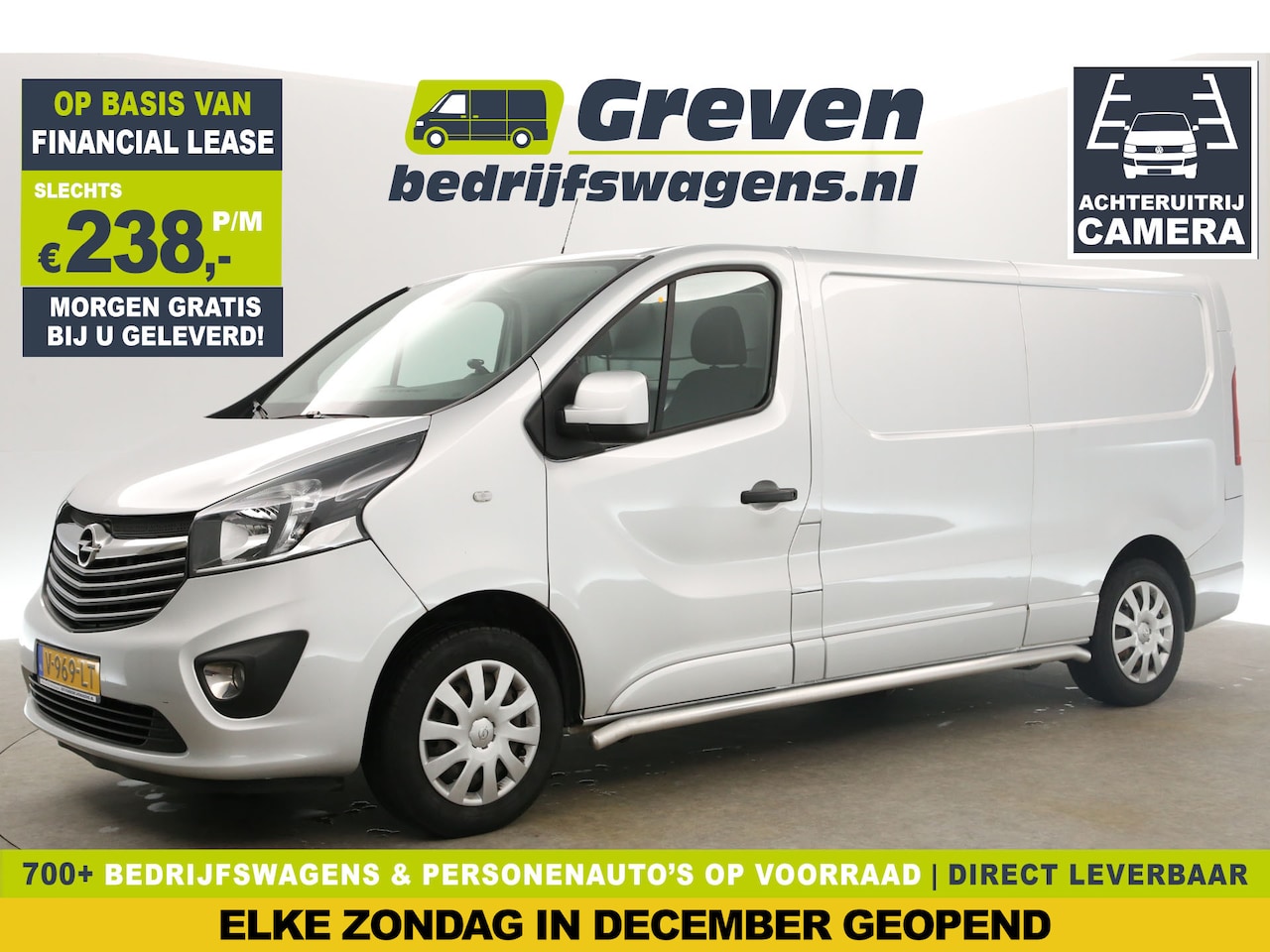 Opel Vivaro - 1.6 CDTI L2H1 Airco Cruise Camera Navi LED Sidebars Trekhaak - AutoWereld.nl