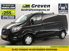 Ford Transit Custom - 300 2.0 TDCI L2H1 Airco Cruise Camera Carplay Stoelverwarming LED 3 Persoons Elektrpakket