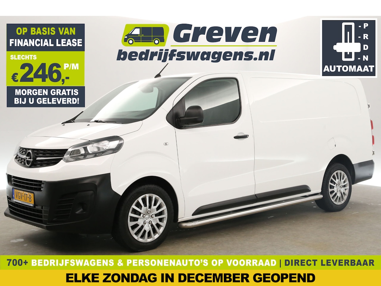 Opel Vivaro - 2.0 CDTI L3H1 Automaat Airco Cruise Camera 3 Persoons PDC Elektrpakket - AutoWereld.nl