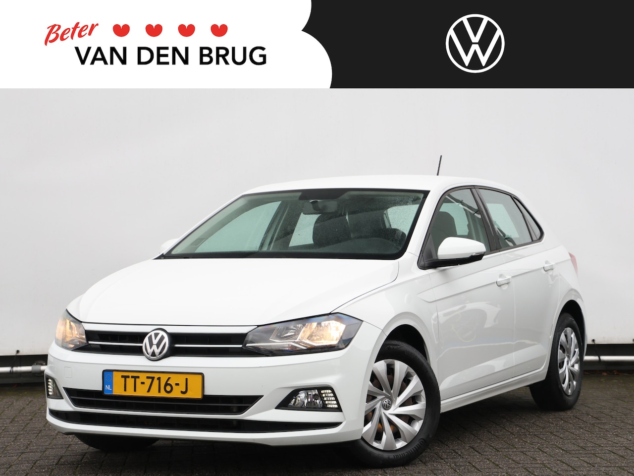 Volkswagen Polo - 1.0 TSI Comfortline Business 95pk | Navigatie I Cruise control Dab+ - AutoWereld.nl