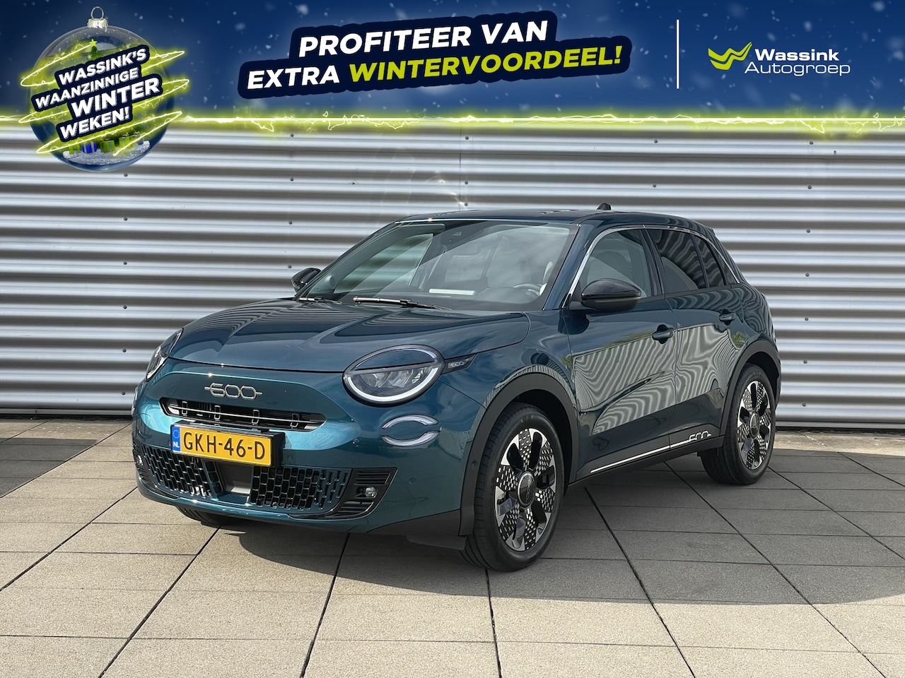 Fiat 600 - 1.2 Hybrid Turbo Charged 100pk Aut La Prima | Navigatie | Cruise Control | Climate Control - AutoWereld.nl