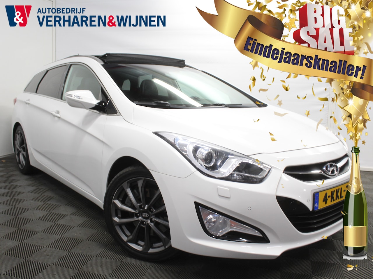 Hyundai i40 Wagon - 2.0 GDI i-Catcher NAVI | CAMERA | PANO | LMV | LED | PDC | LEDER | XENON | STOELVERW. - AutoWereld.nl