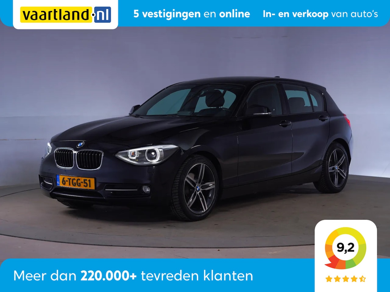 BMW 1-serie - 116i Business Sportline [ Xenon Navi Sportstoelen PDC ] - AutoWereld.nl