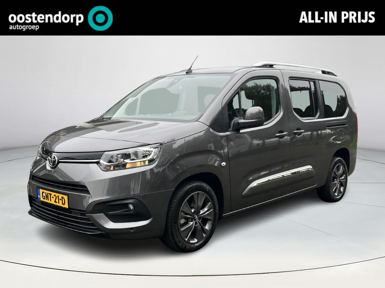 Toyota ProAce City Verso - 1.2 Turbo Active Long 7p | Automaat | Carplay | Climate control | Parkeercamera | 17 inch - AutoWereld.nl