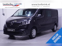 Renault Trafic - 1.6 dCi 120 pk L2 Dubbel Cabine 2x Schuifdeur Navi, Airco, Cruise Control, NAP, 1e Eigenaa