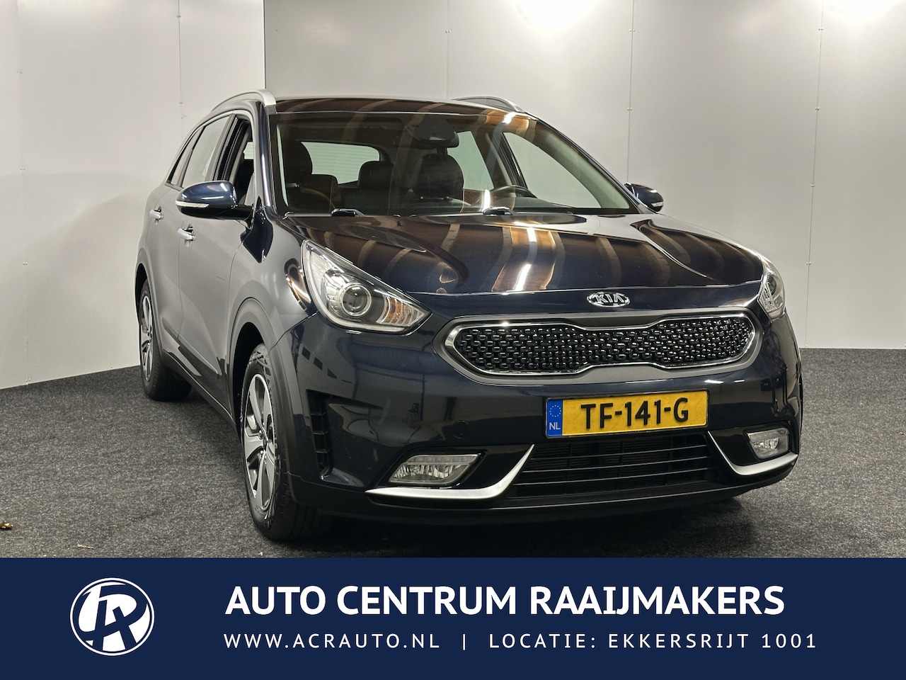 Kia Niro - 1.6 GDi Hybrid DynamicLine NAVIGATIE CRUISE CONTROL APPLE CARPLY/ANDROID RIJSTROOKSENSOREN - AutoWereld.nl