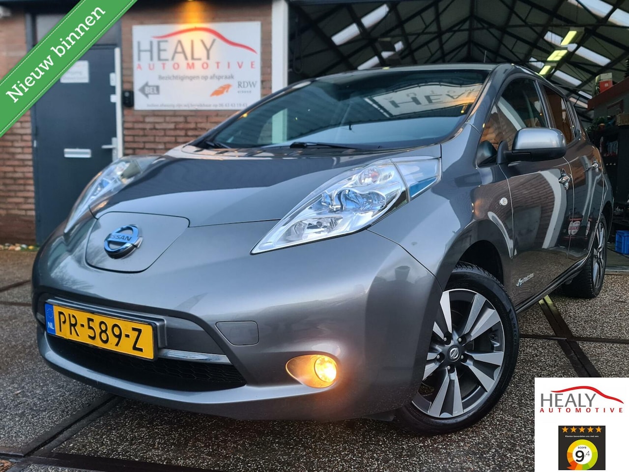 Nissan LEAF - Tekna 30 kWh|Leer|360 cam|Stoelverw|2017|120dkm! - AutoWereld.nl