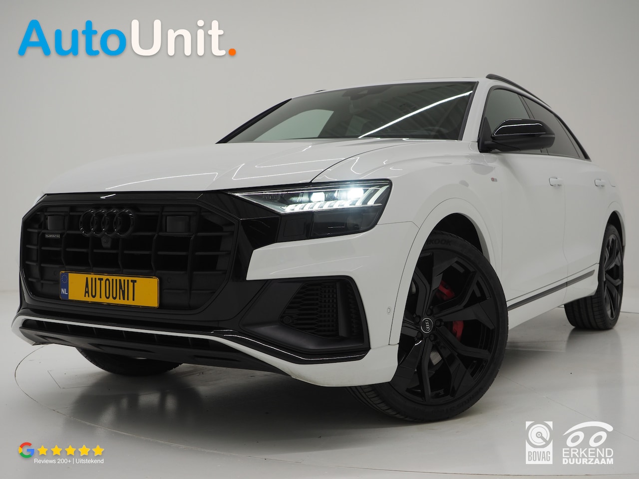 Audi Q8 - 60 TFSI e quattro Competition BlackOptic 462PK | RS Stoelen | Luchtvering | Panoramadak | - AutoWereld.nl