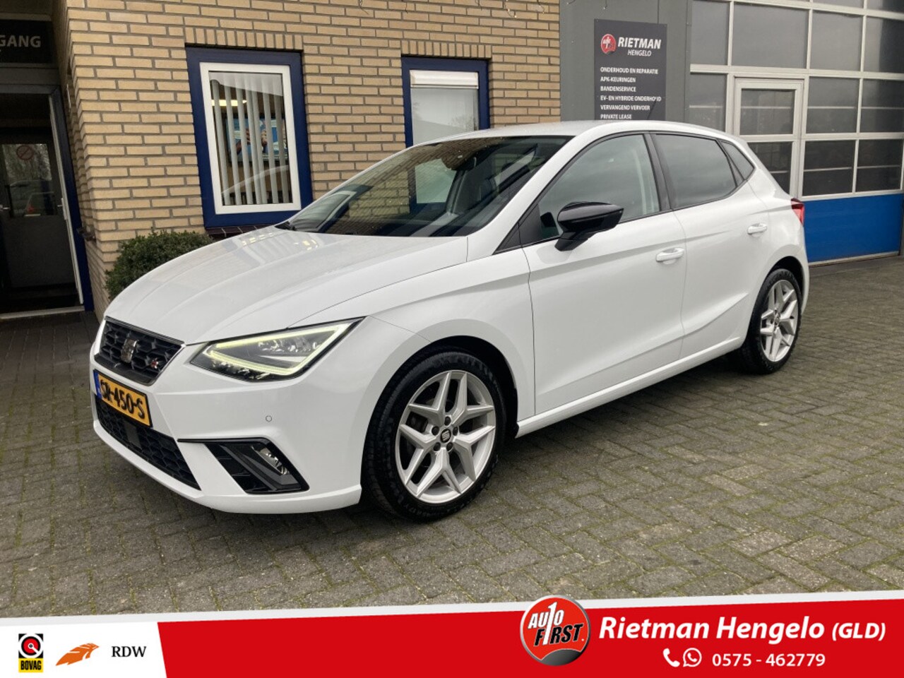 Seat Ibiza - 1.0 TSI FR Buiness Intense +Camera +Navi +Clima +BOMVOL - AutoWereld.nl