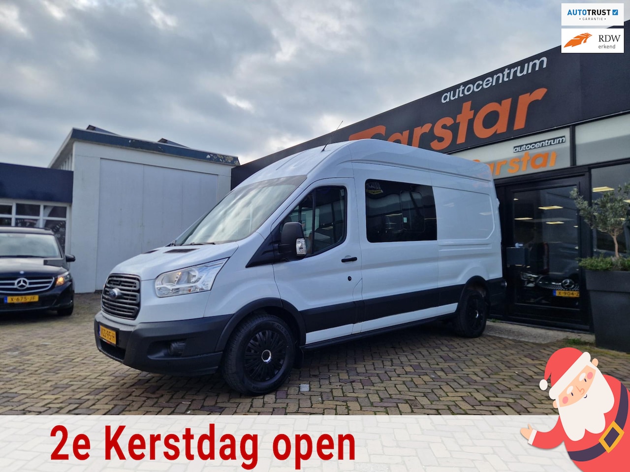 Ford Transit - 350 2.0 TDCI L3H3 DC Ambiente|Airco|Cruise| - AutoWereld.nl