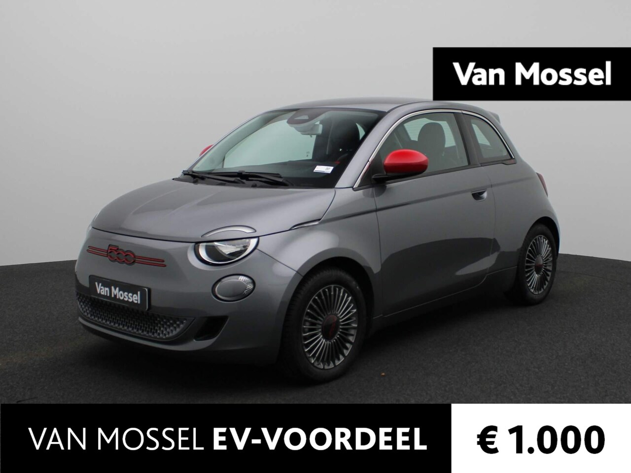 Fiat 500e - RED 42 kWh | NAVIGATIE | CLIMATE CONTROL| PARKEERSENSOREN | CRUISE CONTROL | - AutoWereld.nl