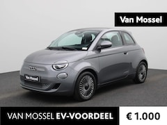 Fiat 500e - Icon 42 kWh | Navigatie | Climate-Control | Panoramadak | Cruise-Control | Stoelverwarming