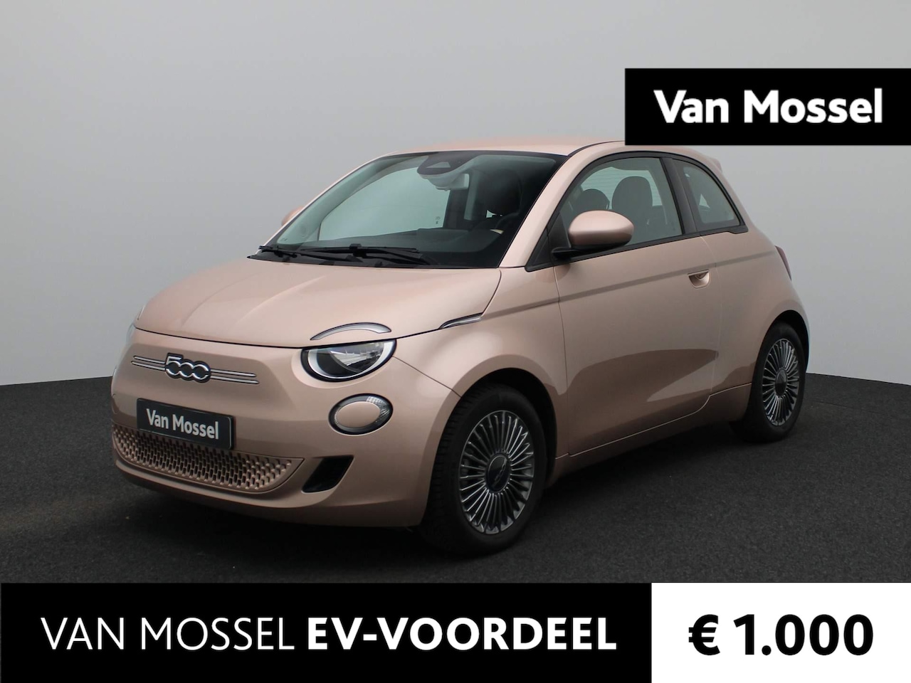 Fiat 500e - 3+1 Icon 42 kWh | Navigatie | Climate-Control | Cruise-Control | Stoelverwarming | - AutoWereld.nl