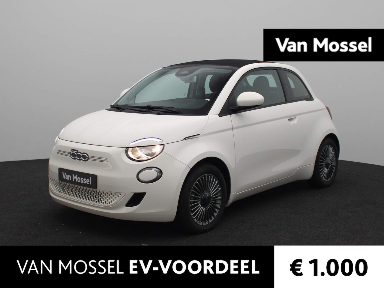 Fiat 500 C - 500e Icon 42 kWh | €2000,- Overheidssubsidie | - AutoWereld.nl