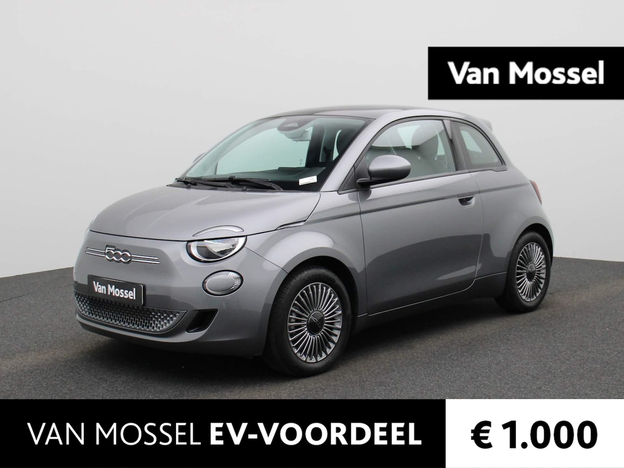 Fiat 500e - Icon 42 kWh | Navi | ECC | LMV | PDC | - AutoWereld.nl